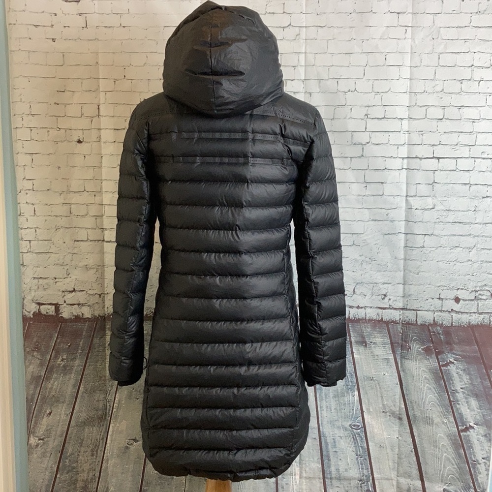 Nike Sportswear Tech AeroLoft Down Parka Jacket Sz S Longline Cozy Athleisure - Picture 7 of 16